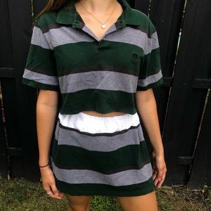 Handmade vintage up-cycled skirt set